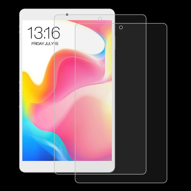 2 PCS 9H 2.5D ฟิล์มกระจกนิรภัยป้องกันการระเบิด, for LG G Pad 5 10.1 inch, for Teclast M20, for Teclast M30, for Huawei MatePad Pro 10.8, for Teclast P80 Pro, for Teclast T8, for Teclast T30