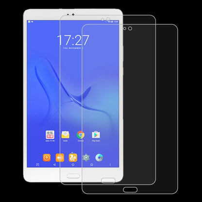 2 PCS 9H 2.5D ฟิล์มกระจกนิรภัยป้องกันการระเบิด, for LG G Pad 5 10.1 inch, for Teclast M20, for Teclast M30, for Huawei MatePad Pro 10.8, for Teclast P80 Pro, for Teclast T8, for Teclast T30