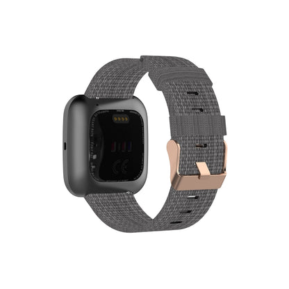 สายนาฬิกาแคนวาส, For FITBIT Versa