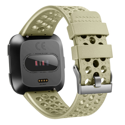 สายนาฬิกาโลหะระบายอากาศ, For FITBIT Versa
