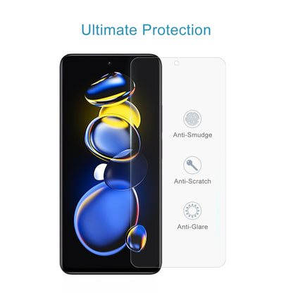 0.26mm 9H 2.5D ฟิล์มกระจกนิรภัยสำหรับ Xiaomi Redmi หมายเหตุ 11T Pro/11T Pro +/11T Pro + Astro Boy Limited Edition, For Xiaomi Redmi Note 11T Pro/11T Pro+/11T Pro+ Astro Boy Limited Edition/Poco X4 GT (1 PC)