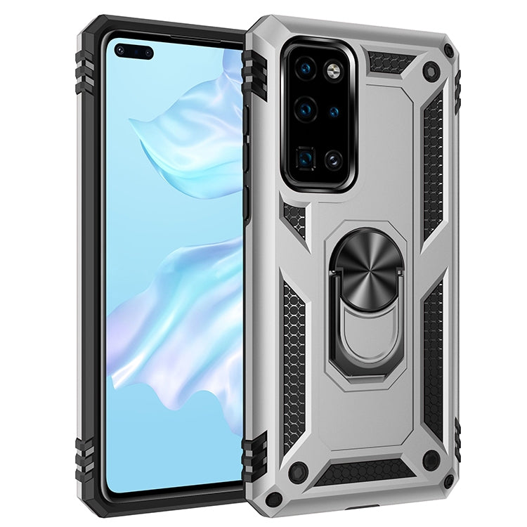 เคสกันกระแทก TPU + PC พร้อมตัวยึดหมุนได้ 360 องศา, For Huawei P40, For Xiaomi Mi 10 Pro