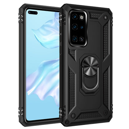 เคสกันกระแทก TPU + PC พร้อมตัวยึดหมุนได้ 360 องศา, For Huawei P40, For Xiaomi Mi 10 Pro