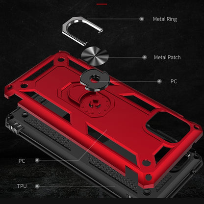 เคสกันกระแทก TPU + PC พร้อมตัวยึดหมุนได้ 360 องศา, For Galaxy A81 / Note 10 Lite, For Galaxy A91 / S10 Lite