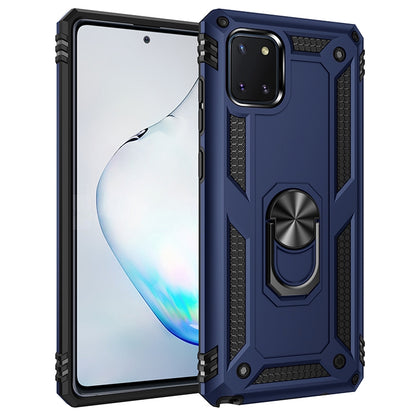 เคสกันกระแทก TPU + PC พร้อมตัวยึดหมุนได้ 360 องศา, For Galaxy A81 / Note 10 Lite, For Galaxy A91 / S10 Lite