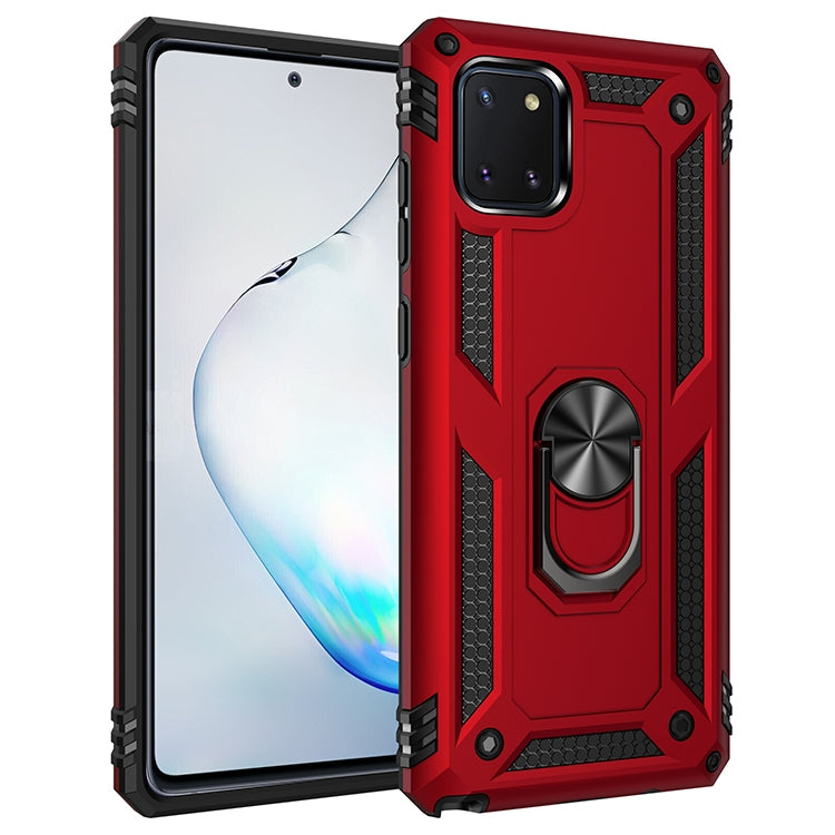 เคสกันกระแทก TPU + PC พร้อมตัวยึดหมุนได้ 360 องศา, For Galaxy A81 / Note 10 Lite, For Galaxy A91 / S10 Lite