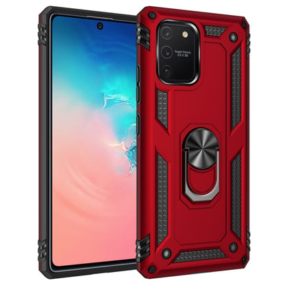 เคสกันกระแทก TPU + PC พร้อมตัวยึดหมุนได้ 360 องศา, For Galaxy A81 / Note 10 Lite, For Galaxy A91 / S10 Lite