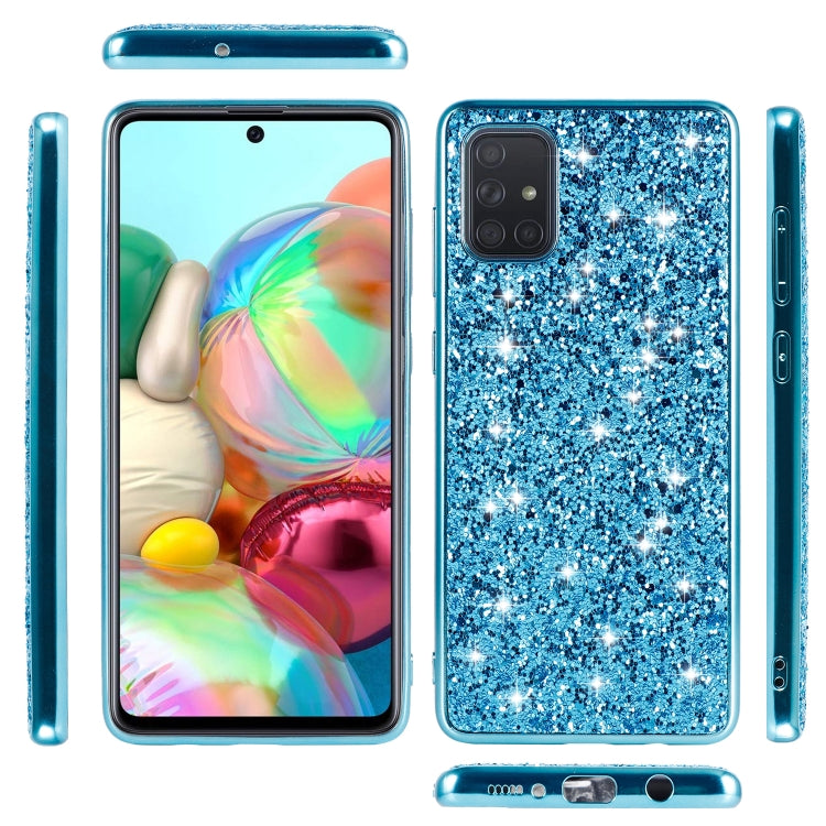 ชุบผงกลิตเตอร์เคสกันกระแทก TPU, For Samsung Galaxy A51, For Samsung Galaxy A71, For Samsung Galaxy S20, For Samsung Galaxy S20+