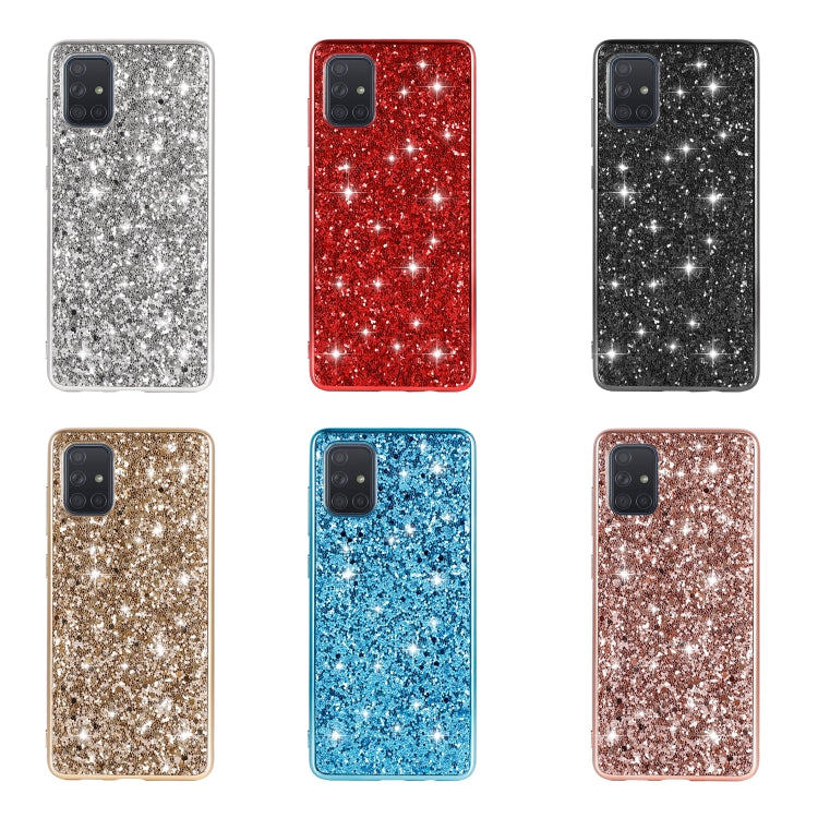 ชุบผงกลิตเตอร์เคสกันกระแทก TPU, For Samsung Galaxy A51, For Samsung Galaxy A71, For Samsung Galaxy S20, For Samsung Galaxy S20+