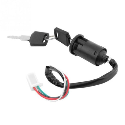 5 ชิ้นรถจักรยานยนต์หญิงเสียบสวิตช์กุญแจจุดระเบิดชุด, Female Plug