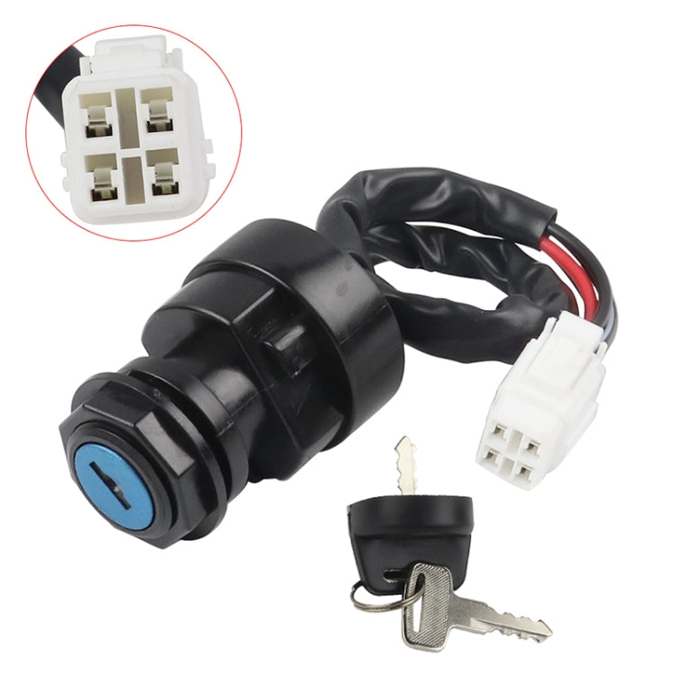 สวิตช์กุญแจจุดระเบิดรถจักรยานยนต์สำหรับ Yamaha YFM400/YFM450/YFZ450, For Yamaha YFM400/YFM450/YFZ450