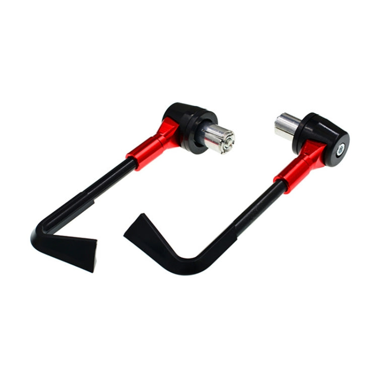 2 PCS Universal 22mm กันกระแทกป้องกัน Rod CNC Horn Shape Handbrake รถจักรยานยนต์อุปกรณ์เสริม