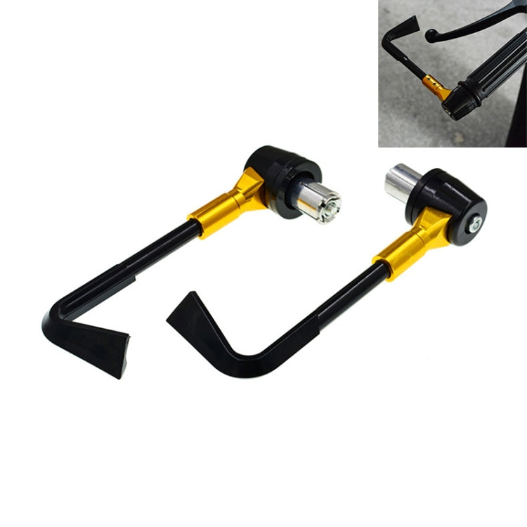 2 PCS Universal 22mm กันกระแทกป้องกัน Rod CNC Horn Shape Handbrake รถจักรยานยนต์อุปกรณ์เสริม
