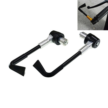 2 PCS Universal 22mm กันกระแทกป้องกัน Rod CNC Horn Shape Handbrake รถจักรยานยนต์อุปกรณ์เสริม