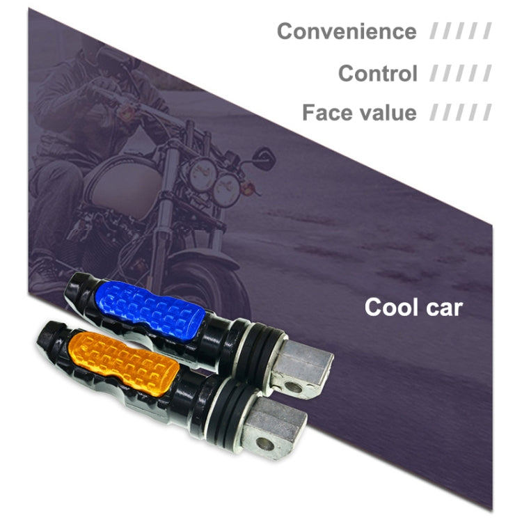Universal Motor Bike Footpegs ที่วางเท้าด้านหลังชุดอุปกรณ์ตกแต่งรถจักรยานยนต์