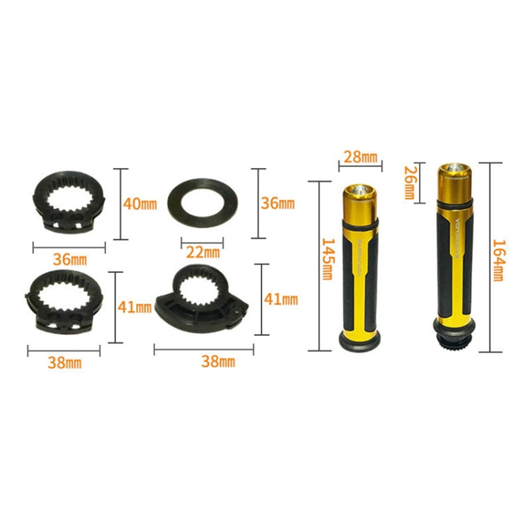 อุปกรณ์เสริมในการปรับเปลี่ยนรถจักรยานยนต์ Hand Grip Cover ชุดแฮนด์บาร์