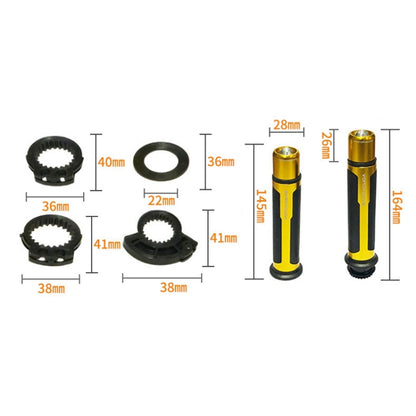 อุปกรณ์เสริมในการปรับเปลี่ยนรถจักรยานยนต์ Hand Grip Cover ชุดแฮนด์บาร์