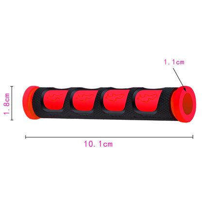 2 PCS อุปกรณ์เสริมในการปรับเปลี่ยนรถจักรยานยนต์ PVC Horn ShapeHand Grip Cover Handlebar Set