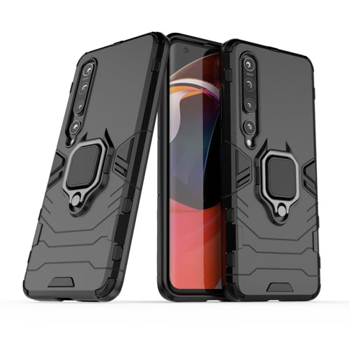 เคสกันกระแทก PC + TPU พร้อมตัวยึดแหวนแม่เหล็ก, For Xiaomi 10