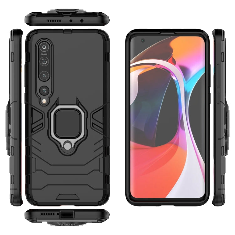 เคสกันกระแทก PC + TPU พร้อมตัวยึดแหวนแม่เหล็ก, For Xiaomi 10