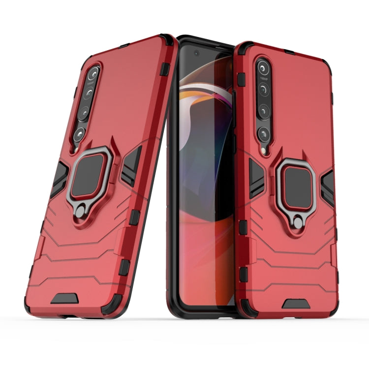 เคสกันกระแทก PC + TPU พร้อมตัวยึดแหวนแม่เหล็ก, For Xiaomi 10