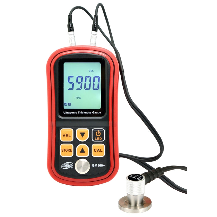 BENETECH GM100+ เครื่องวัดความหนาอัลตราโซนิก ไม่รวมแบตเตอรี่, GM100+
