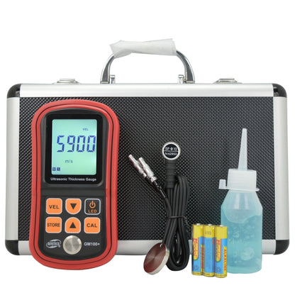 BENETECH GM100+ เครื่องวัดความหนาอัลตราโซนิก ไม่รวมแบตเตอรี่, GM100+