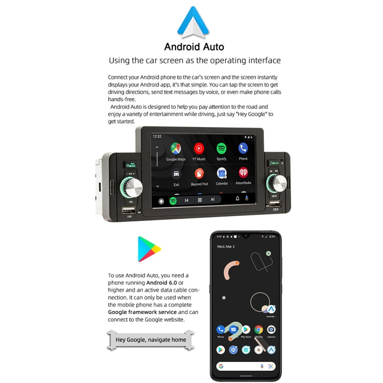 SWM-160C 5 นิ้วรถบลูทูธ 5.1 MP5 Player รองรับโทรศัพท์ Mirror Link/ระบบควบคุมพวงมาลัย, SWM-160C