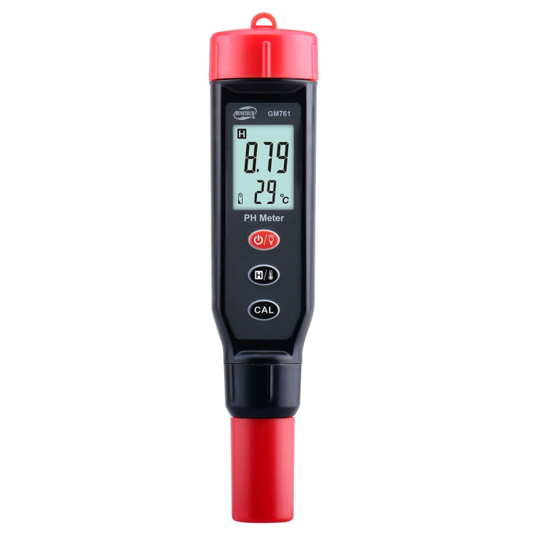 BENETECH GM761 เครื่องทดสอบมิเตอร์วัดค่า pH แบบดิจิตอล, GM761