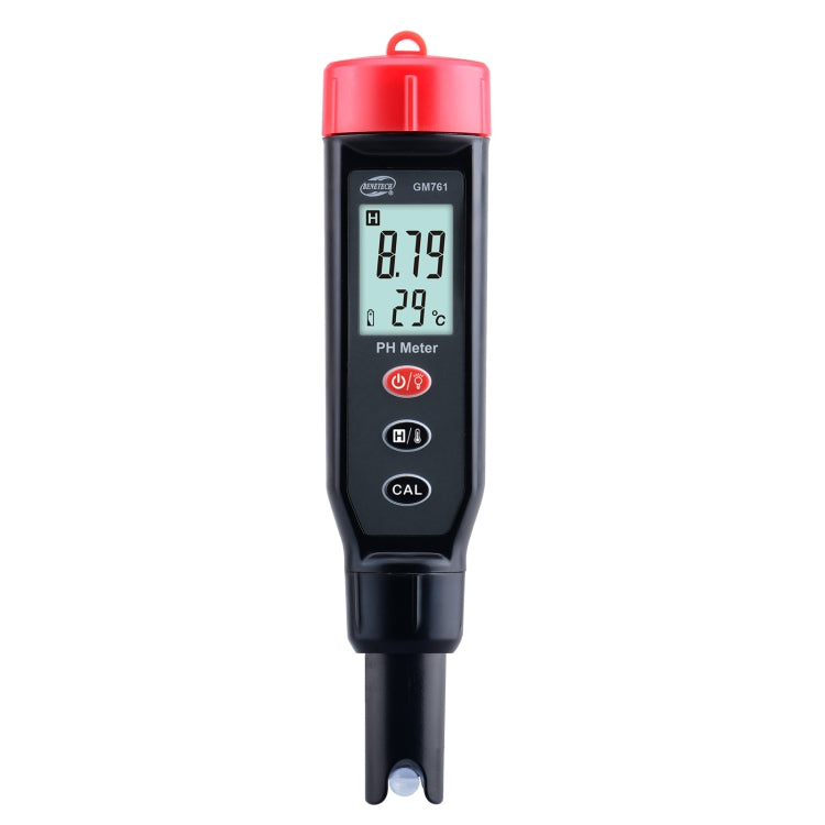 BENETECH GM761 เครื่องทดสอบมิเตอร์วัดค่า pH แบบดิจิตอล, GM761