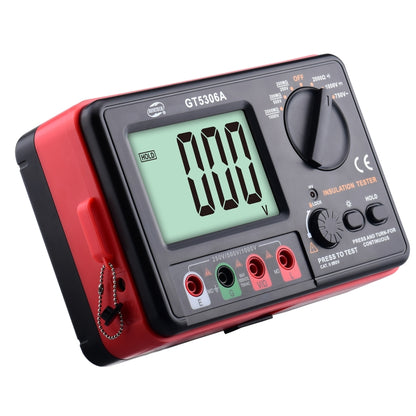 BENETECH GT5306A เครื่องทดสอบความต้านทานฉนวน ไม่รวมแบตเตอรี่