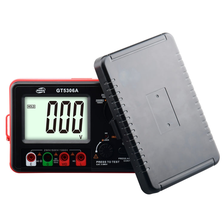BENETECH GT5306A เครื่องทดสอบความต้านทานฉนวน ไม่รวมแบตเตอรี่