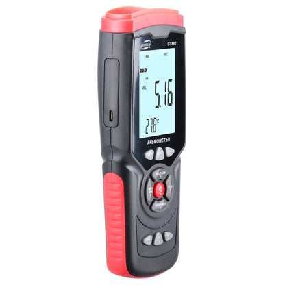 BENETECH GT8911 เครื่องวัดความเร็วลมแบบ Hot Wire แบบดิจิตอล LCD มือถือ, GT8911 Hot Wire Anemometer
