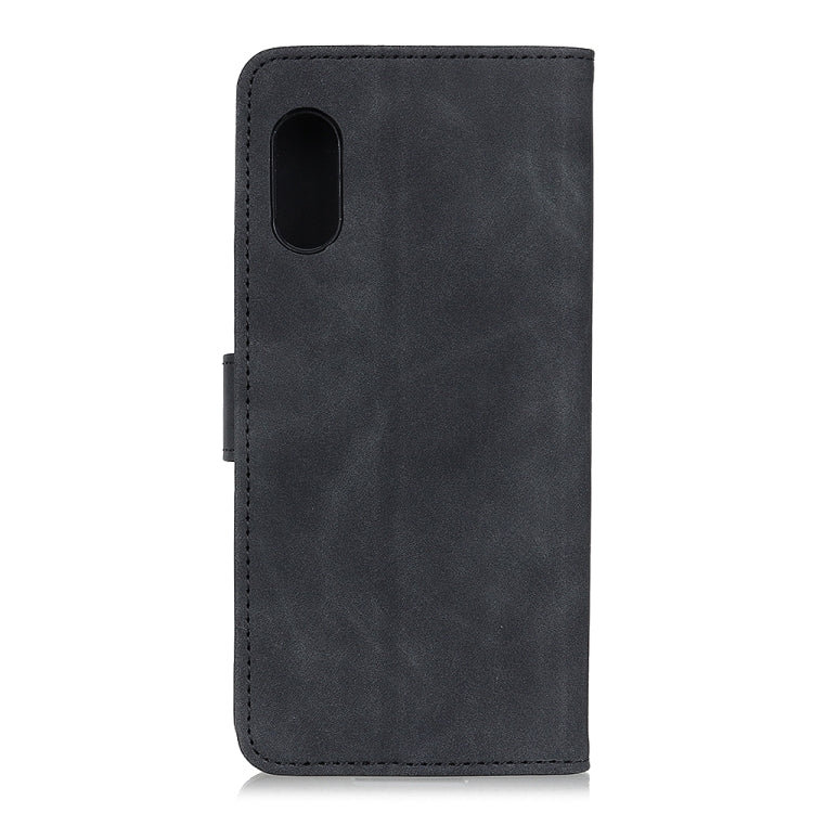 Retro Texture PU + TPU ซองหนังพลิกแนวนอนพร้อมตัวยึดและช่องเสียบการ์ดและกระเป๋าสตางค์, For Galaxy XCover Pro