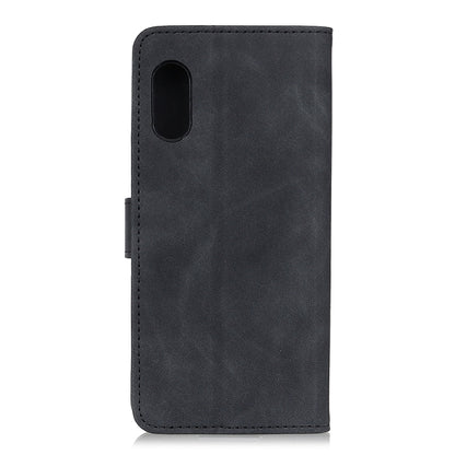 Retro Texture PU + TPU ซองหนังพลิกแนวนอนพร้อมตัวยึดและช่องเสียบการ์ดและกระเป๋าสตางค์, For Galaxy XCover Pro
