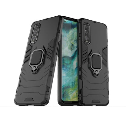เคสกันกระแทก PC + TPU พร้อมตัวยึดแหวนแม่เหล็ก, For OPPO FIND X2, For Huawei Y7p / P40 Lite E