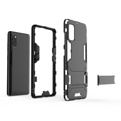 เคสกันกระแทก PC + TPU พร้อมตัวยึดที่มองไม่เห็น, For Samsung Galaxy A41, For Vivo IQOO3