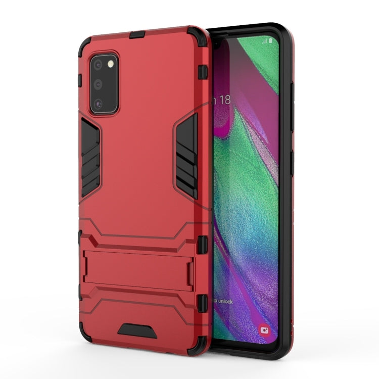 เคสกันกระแทก PC + TPU พร้อมตัวยึดที่มองไม่เห็น, For Samsung Galaxy A41, For Vivo IQOO3