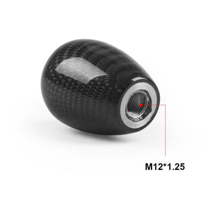รถ 6 สปีดคาร์บอนไฟเบอร์เกียร์สติ๊ก SHIFT KNOB HEAD, Carbon Fiber Gear Stick Shift Knob Head