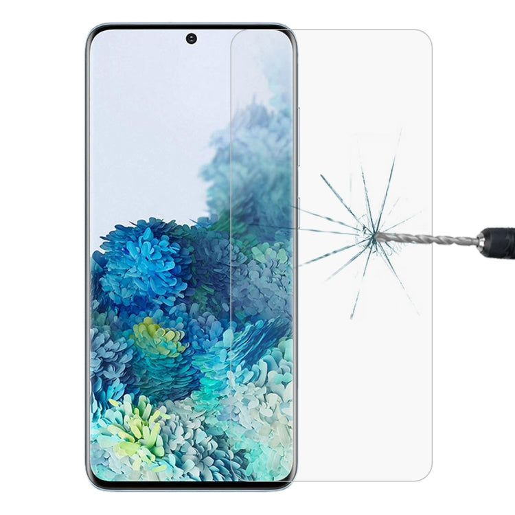0.26mm 9H 2.5D ฟิล์มกระจกนิรภัยแบบไม่เต็มหน้าจอป้องกันการระเบิด, For Galaxy S20, For Galaxy S20+, For Galaxy A01, For Galaxy S10 Lite, For Motorola One Hyper