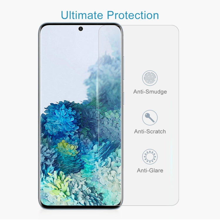 0.26mm 9H 2.5D ฟิล์มกระจกนิรภัยแบบไม่เต็มหน้าจอป้องกันการระเบิด, For Galaxy S20, For Galaxy S20+, For Galaxy A01, For Galaxy S10 Lite, For Motorola One Hyper