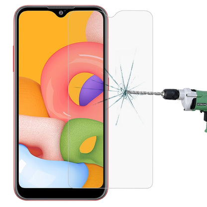 0.26mm 9H 2.5D ฟิล์มกระจกนิรภัยแบบไม่เต็มหน้าจอป้องกันการระเบิด, For Galaxy S20, For Galaxy S20+, For Galaxy A01, For Galaxy S10 Lite, For Motorola One Hyper