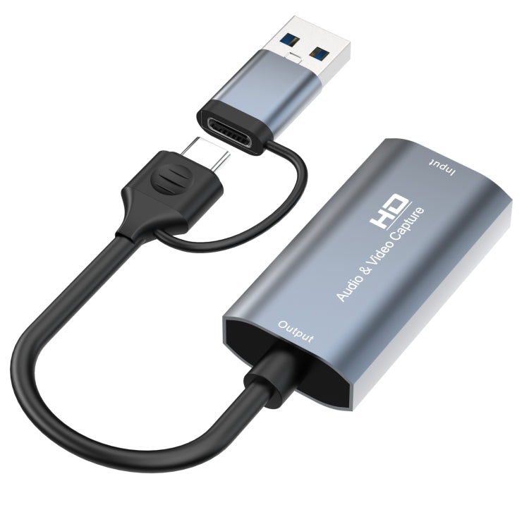 Z29 HDMI/M ถึง USB-Type C/M การ์ดจับภาพวิดีโอ HD, Z29