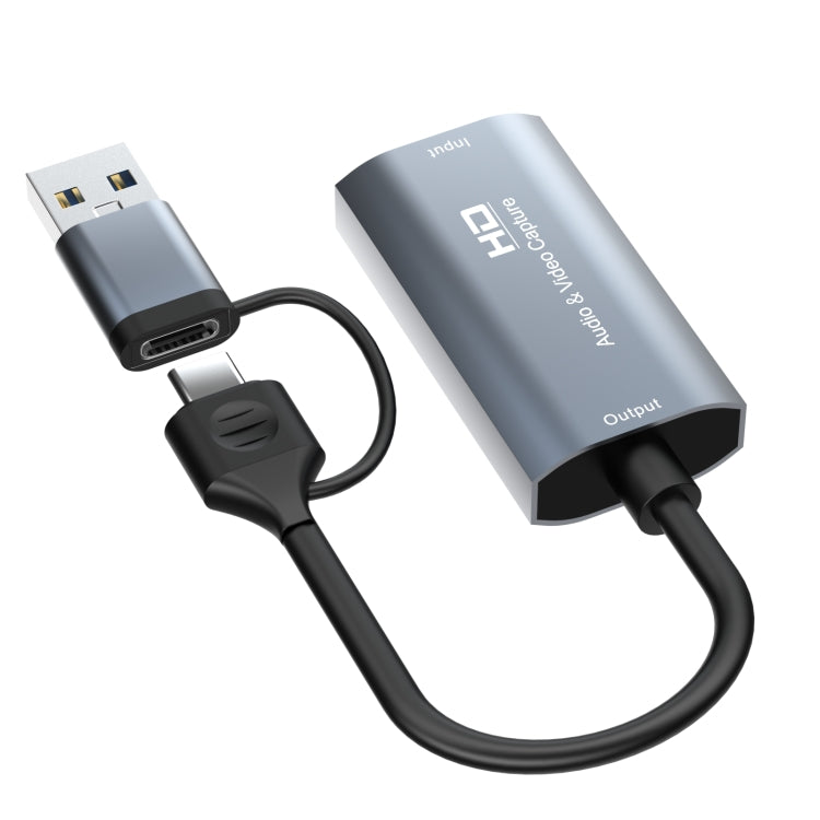 Z29 HDMI/M ถึง USB-Type C/M การ์ดจับภาพวิดีโอ HD, Z29