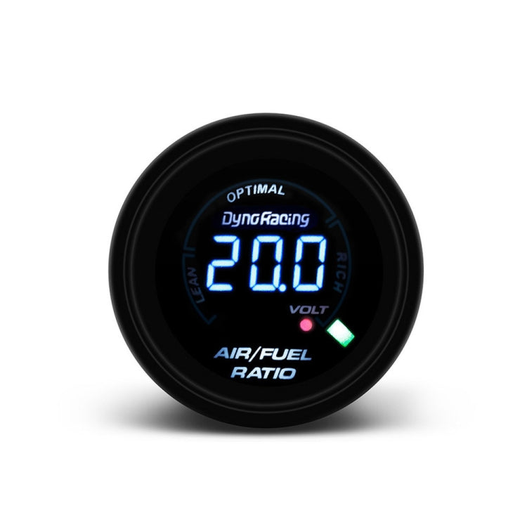 52 มม. 12 V AFR Universal รถดิจิตอล Analog Meter Air น้ำมันเชื้อเพลิง, Air Fuel Ratio Gauge