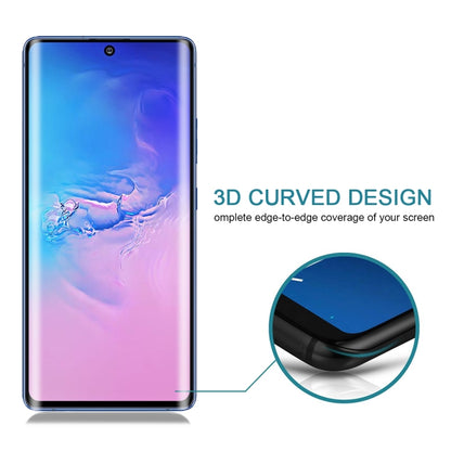 ฟิล์มกระจกนิรภัยเต็มจอ 3D Curved Edge, For Samsung Galaxy S10 Lite, For Samsung Galaxy S20, For Samsung Galaxy S20+, For Samsung Galaxy S20 Ultra
