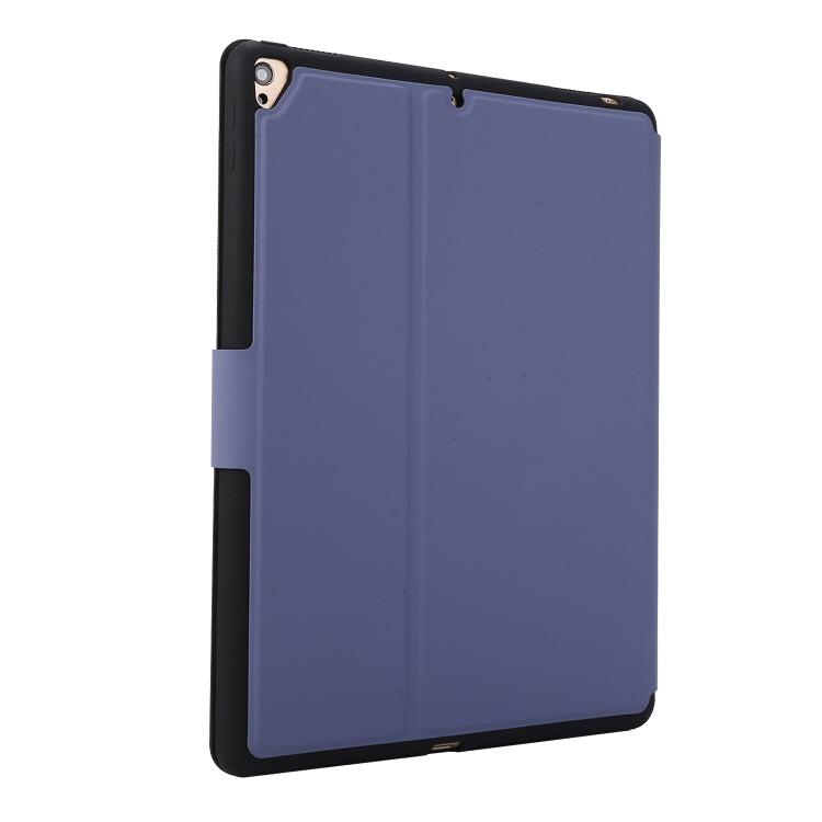 ซองหนังพลิกแนวนอนพื้นผิวกดด้วยไฟฟ้าพร้อมตัวยึดและช่องเสียบปากกา, For iPad 10.2 / Air 2019 / Pro 10.5, For iPad 9.7 (2018) / (2017)
