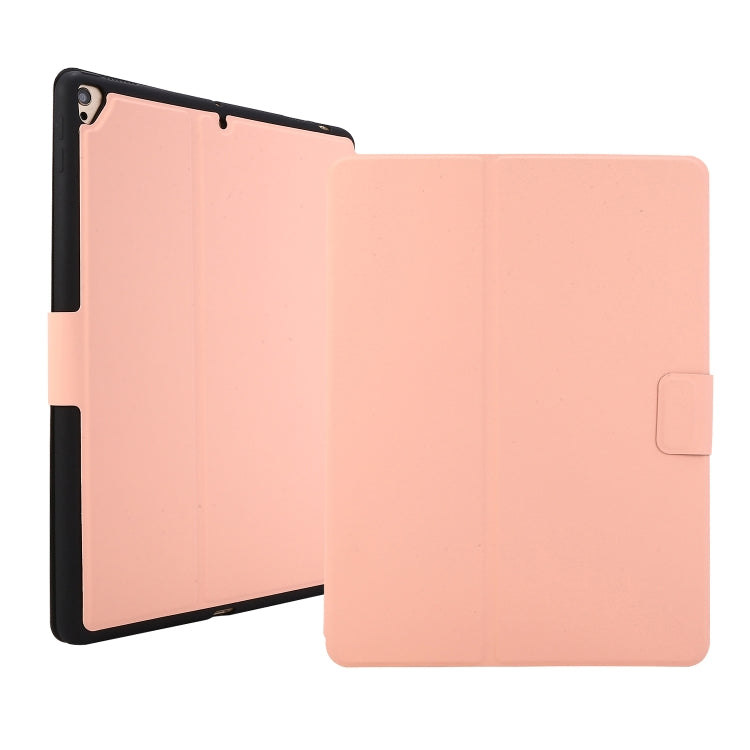 ซองหนังพลิกแนวนอนพื้นผิวกดด้วยไฟฟ้าพร้อมตัวยึดและช่องเสียบปากกา, For iPad 10.2 / Air 2019 / Pro 10.5, For iPad 9.7 (2018) / (2017)