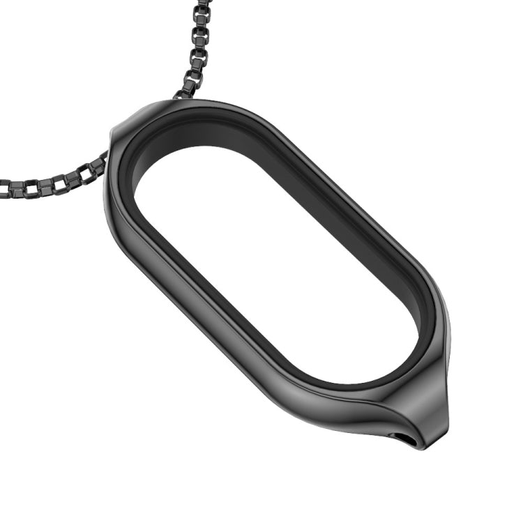 สำหรับวง Xiaomi Mi 7 / 7 NFC MIJOBS จี้โลหะสร้อยคอนาฬิกาสแตนเลส, For Xiaomi Mi Band 7 / 7 NFC