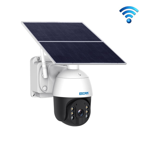 ESCAM QF624 1080P HD IP66 กันน้ำ WiFi แผงโซลาร์เซลล์ PT IP กล้อง ไม่มีแบตเตอรี่, QF624